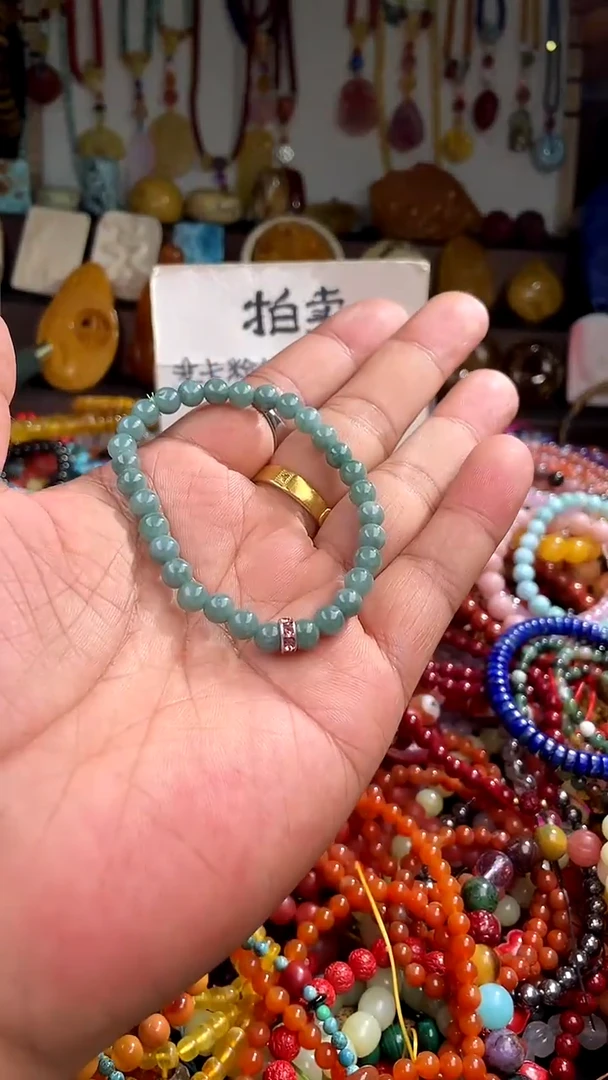 【闪购商品】未镶嵌翡翠手串(一物一件)143396