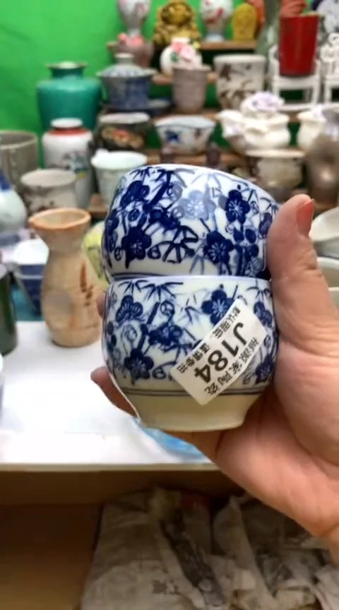 【闪购商品】盖碗海外回流瓷器