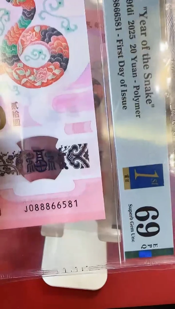 【闪购商品】塑料2025蛇钞单张啊啊啊啊啊裸