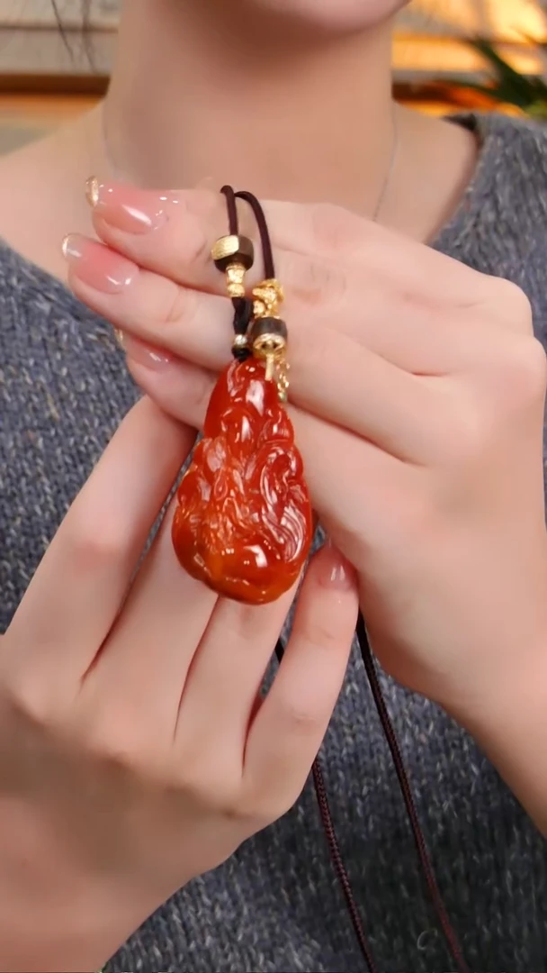 颈饰未镶嵌翡翠国风