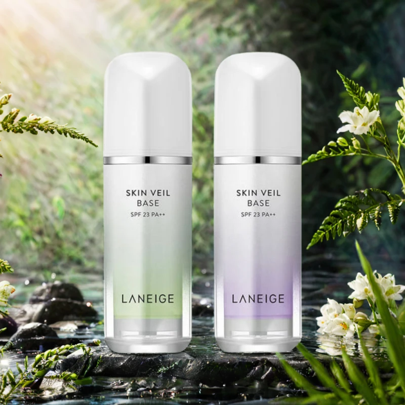 Laneige兰芝雪纱隔离紫色绿色30ml打底提亮肤色防晒SPF情人节送礼