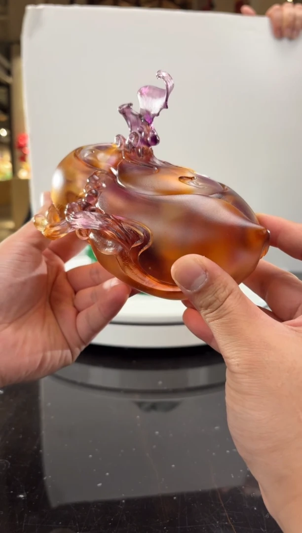 摆件好事花生收纳盒