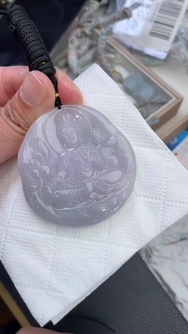 颈饰未镶嵌翡翠天然缅甸翡翠A货343