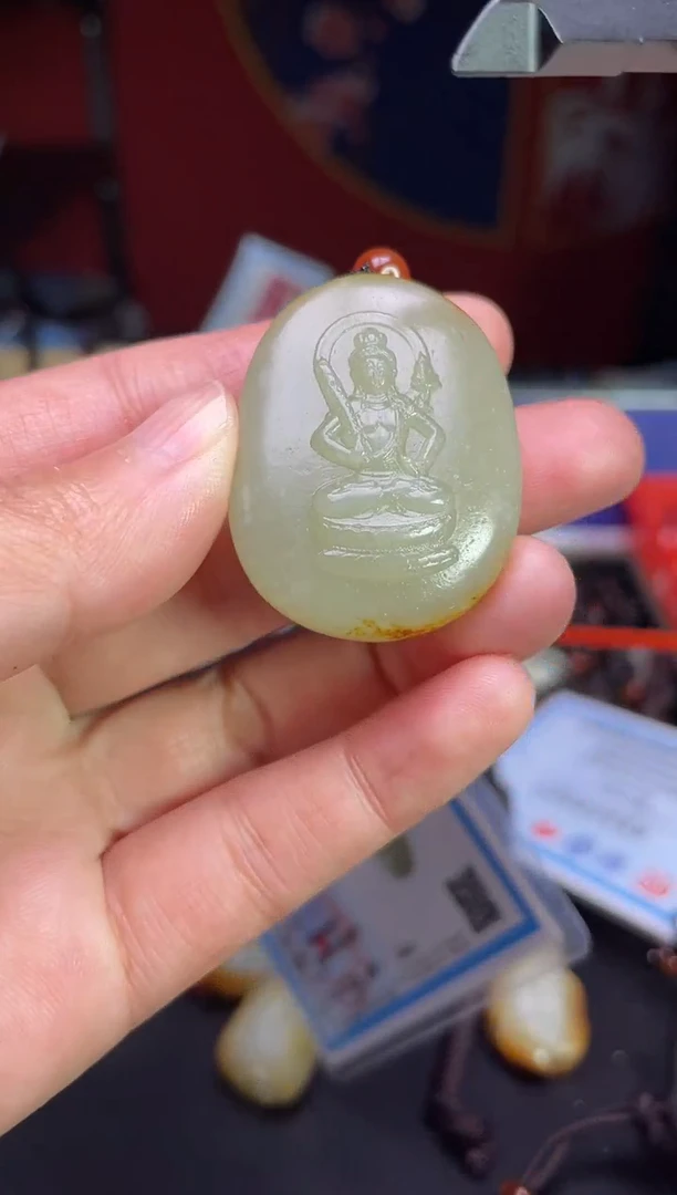 颈饰未镶嵌和田玉123