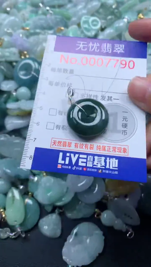 颈饰未镶嵌翡翠7790