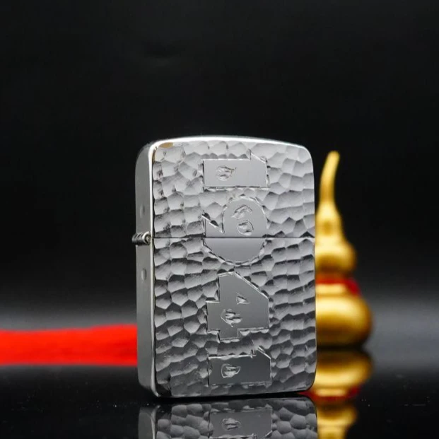 ZIPPO/之宝打火机 陨石坑大标1941亮银 DYJ1【小飞火机】