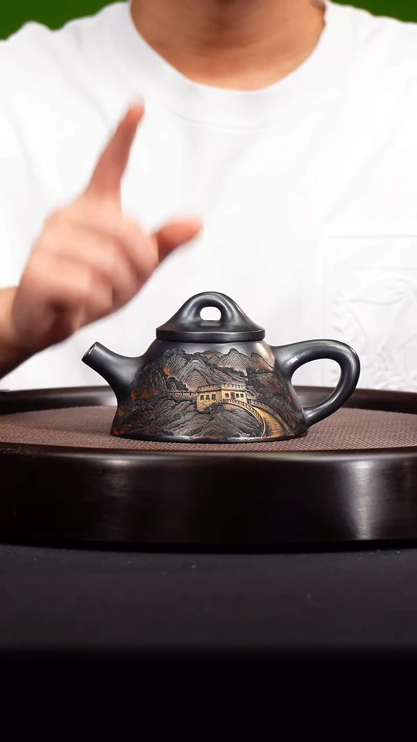 茶壶紫砂宜兴紫砂原矿壶