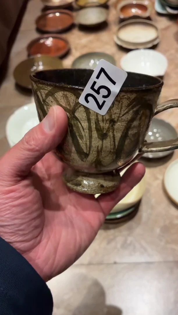 瓷片?*️257辛弃疾高足咖啡杯1个