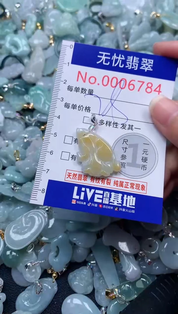 颈饰未镶嵌翡翠6784