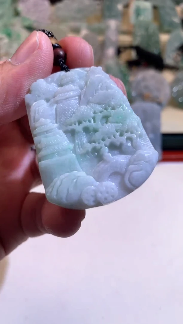 【闪购商品】翡翠颈饰未镶嵌01/21/154