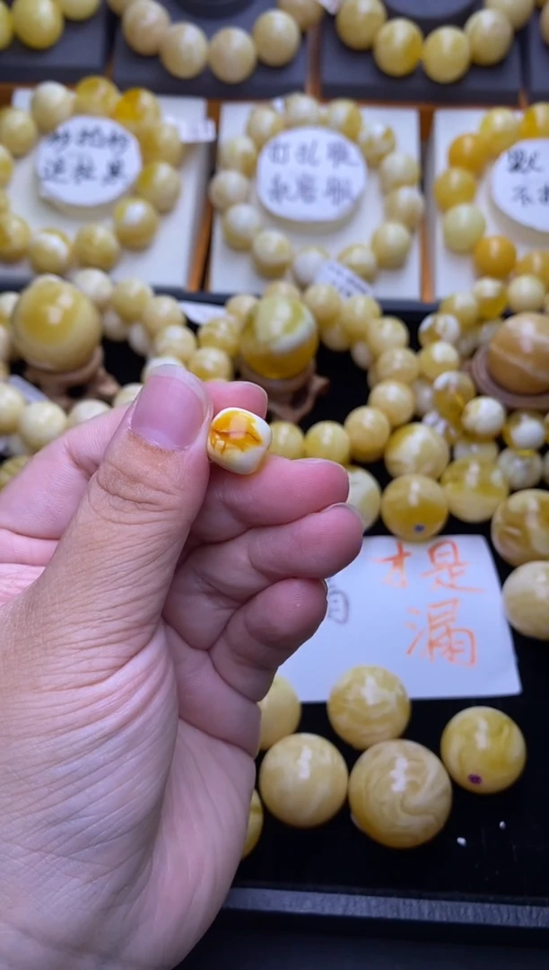 裸石琥珀未镶嵌 大小姐珠宝严选128