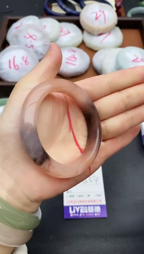 未镶嵌手镯石英质玉51+53/54