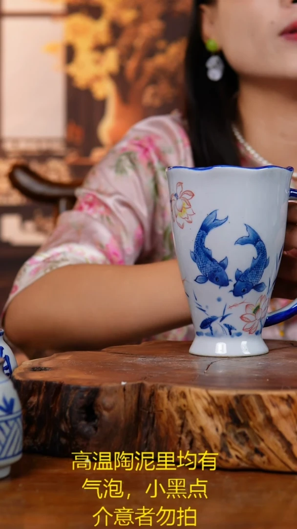 杯子0096老陶泥扎啤杯