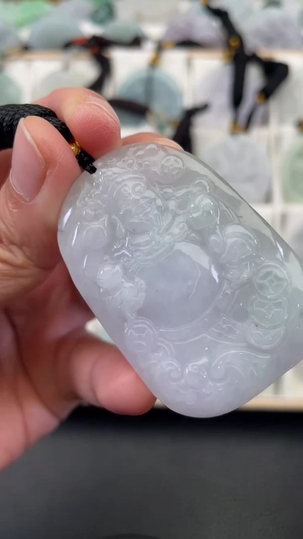 颈饰未镶嵌翡翠天然缅甸翡翠A货270