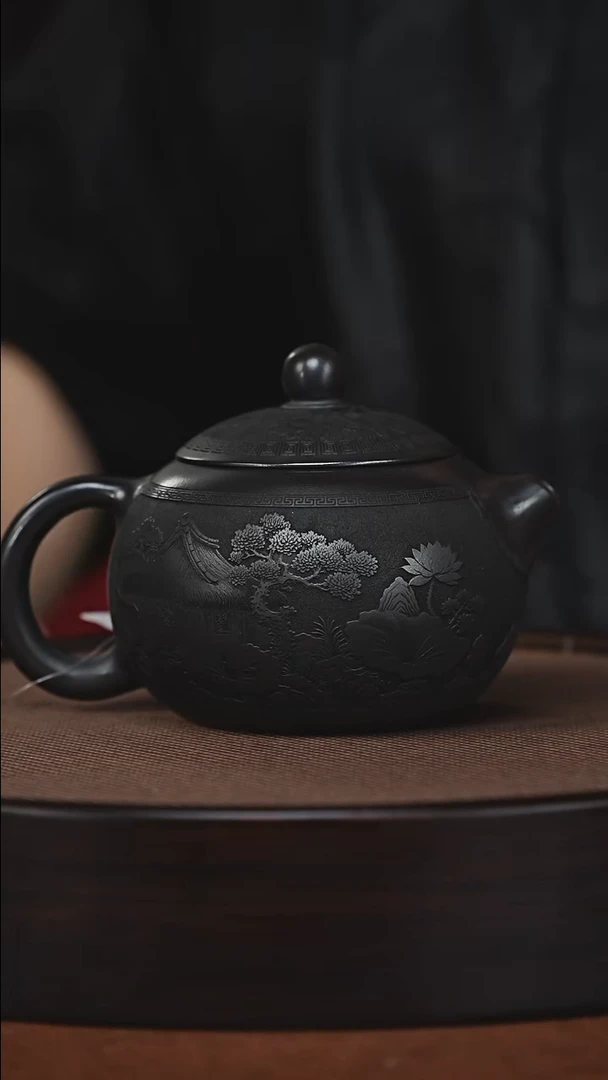 茶壶紫砂原矿紫砂壶