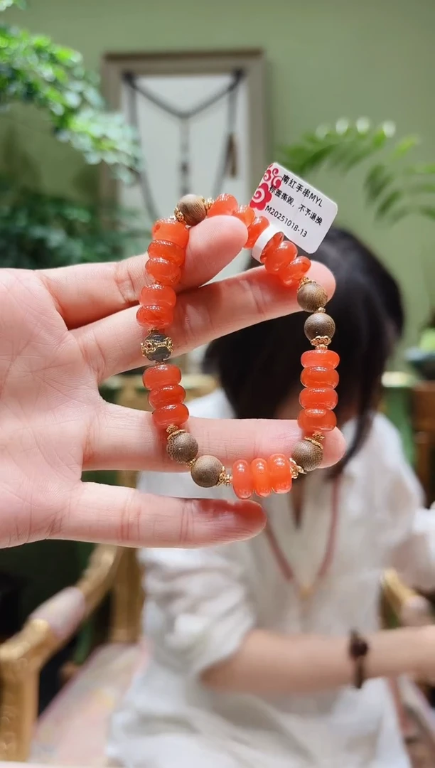 未镶嵌手串南红玛瑙南红手串MYL1018-13多样性发货
