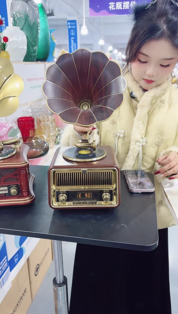 【闪购商品】玻璃YS-留声机