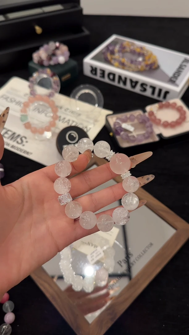 合金手链水晶白阿赛x3514