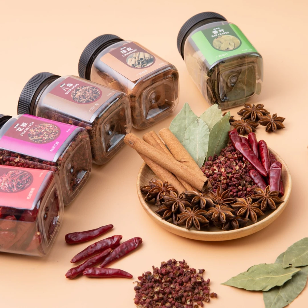 八角香叶桂皮花椒辣椒香辛料