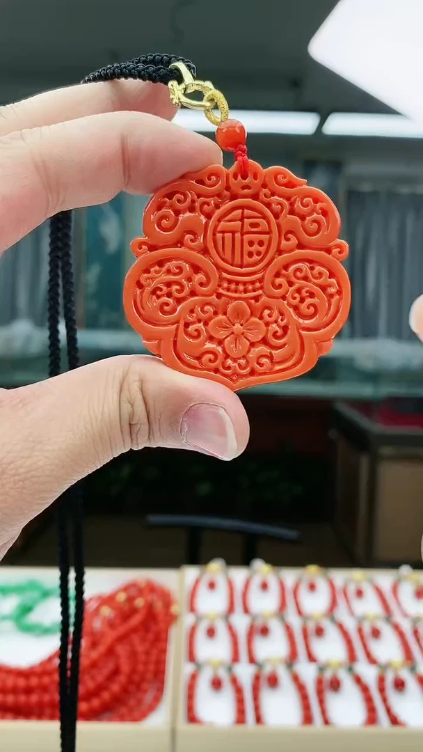 【闪购商品】翡翠颈饰未镶嵌D210吊坠