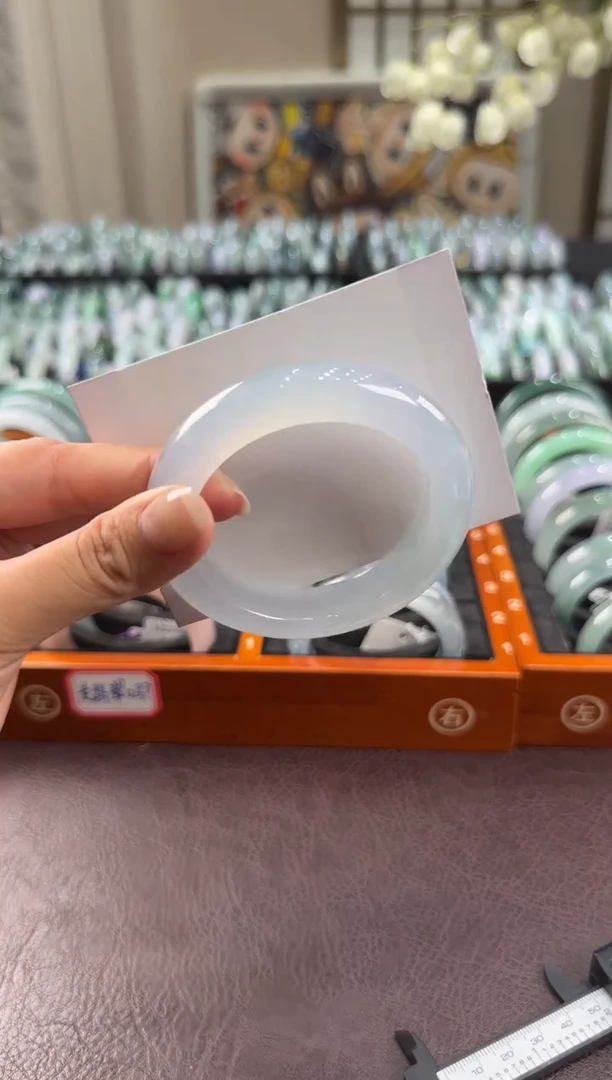 未镶嵌手镯翡翠青*果B11229-1
