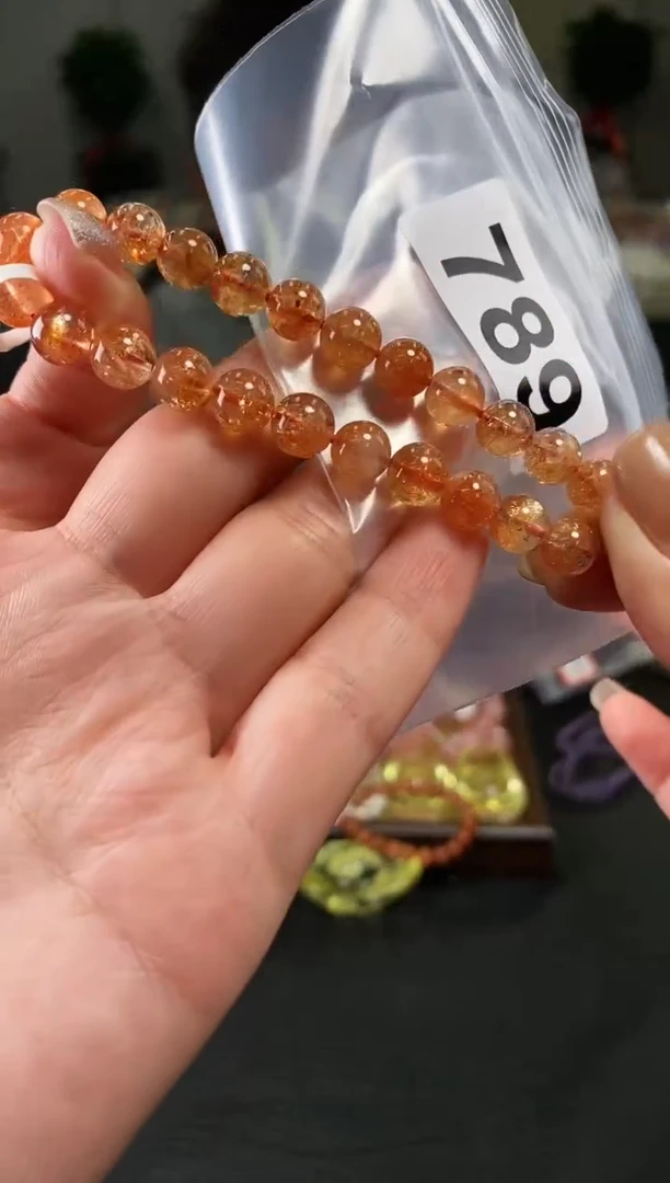 未镶嵌手串水晶手串789