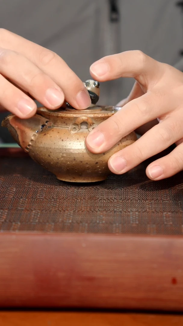 陶瓷奢瓷/瑞寅柴烧茶器（宝瓶）105