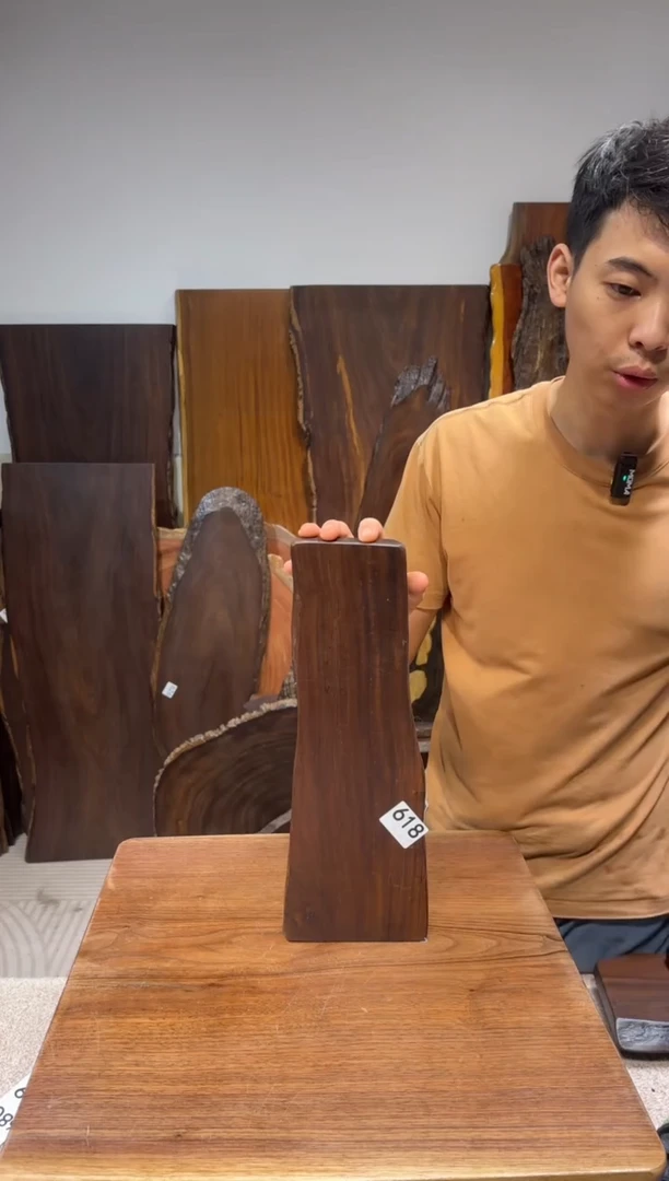 风车木（黑檀木）尺寸40*12*2.5编号618