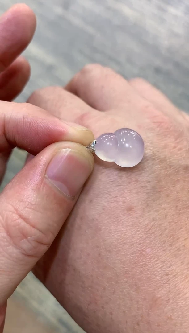 颈饰未镶嵌翡翠天然A货翡翠