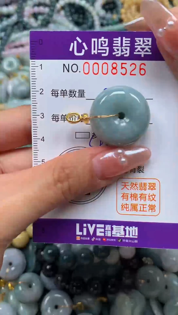 颈饰未镶嵌翡翠闪购008526