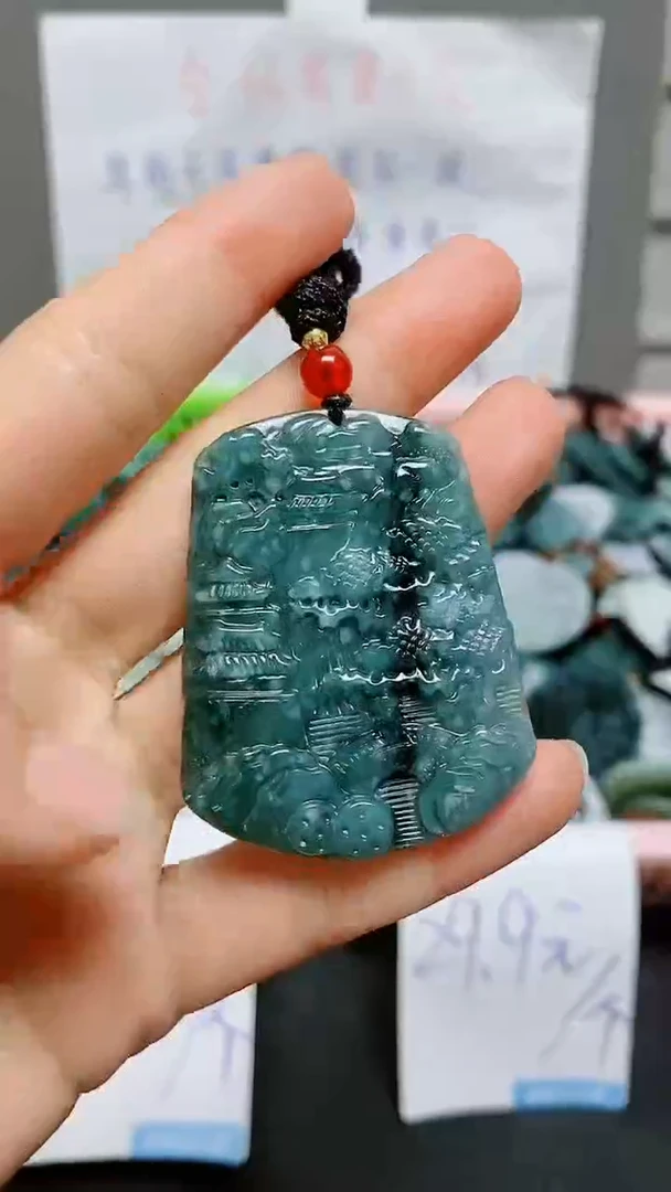 【闪购商品】翡翠颈饰未镶嵌 天然翡翠A货