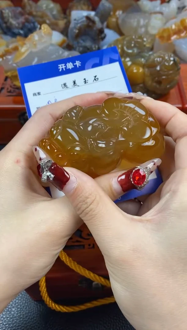 【闪购商品】玛瑙/玉髓手把未镶嵌1