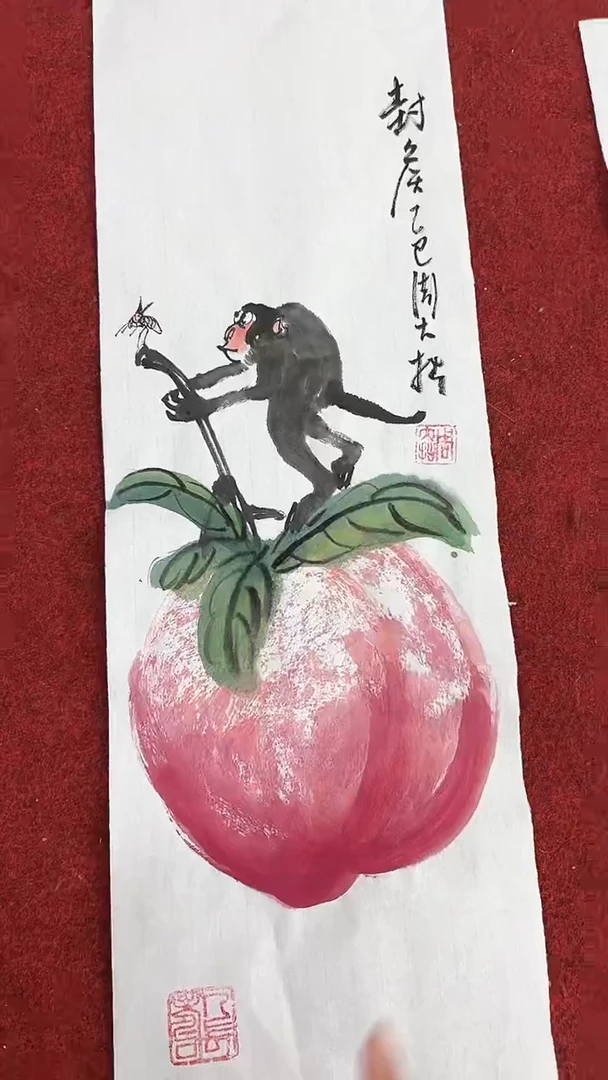 国画周大拙/国画/花鸟