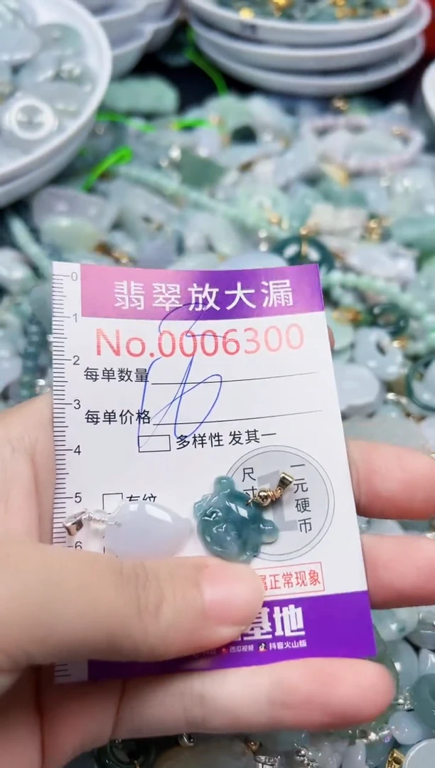 颈饰未镶嵌翡翠6300