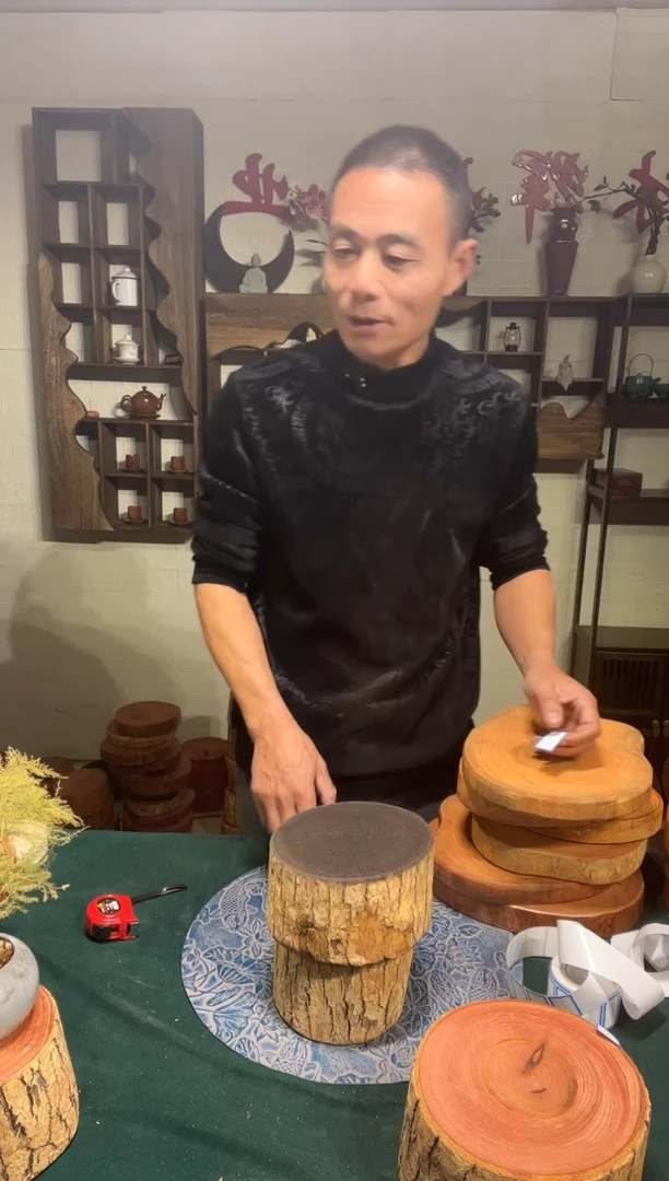 天*象一物一拍碳化树墩