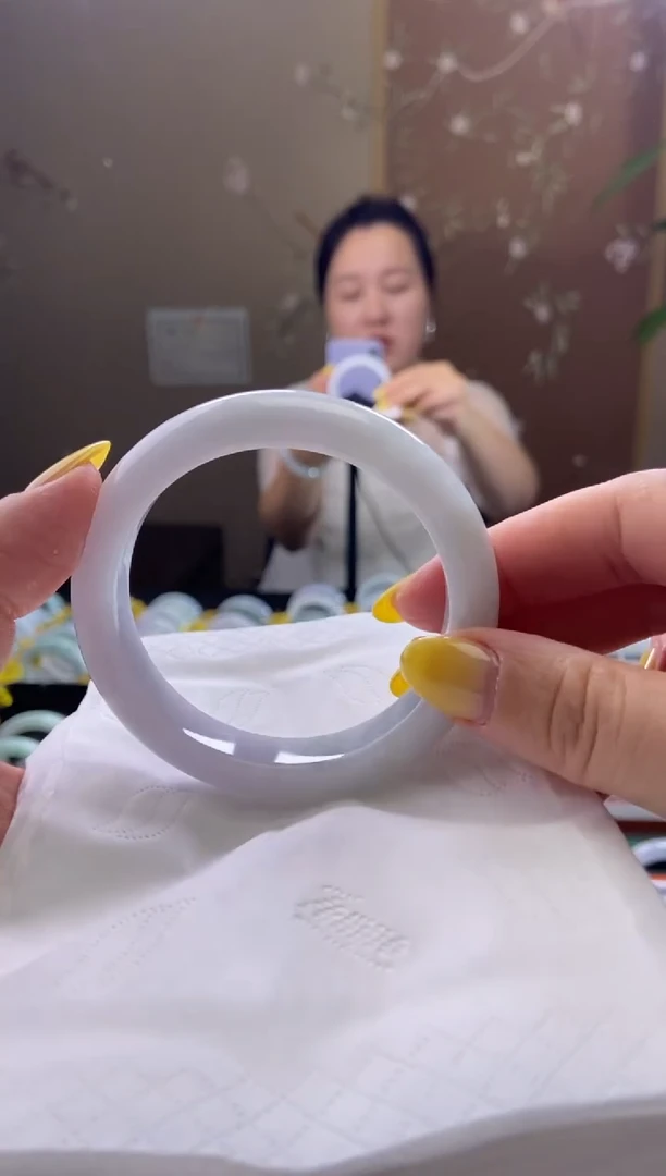 未镶嵌手镯翡翠5758圈口d