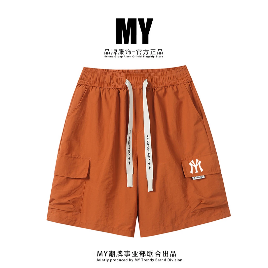 MY正品工装短裤夏季新款百搭大码宽松潮流透气薄款休闲男生五分裤