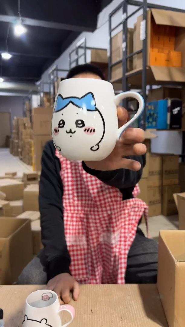 【闪购商品】杯陶瓷小八大肚杯