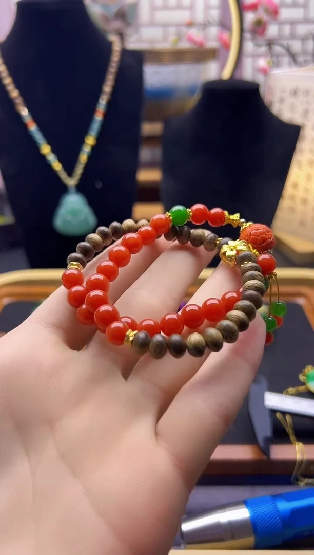 【闪购商品】翡翠颈饰14K金镶嵌S287