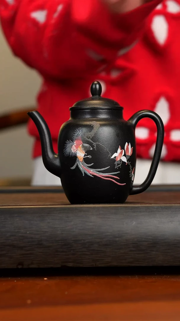 【闪购商品】紫砂茶壶焐灰高宫灯