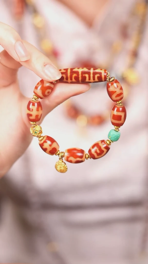 玛瑙/玉髓（覆膜）颈饰未镶嵌传世珠宝-多样性发其一