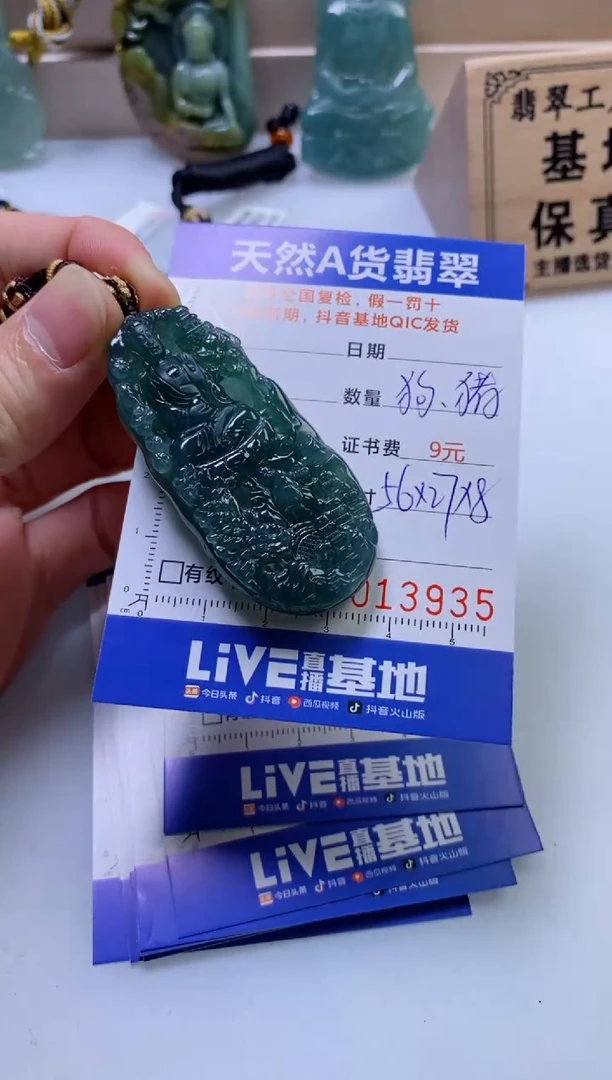 翡翠未镶嵌颈饰