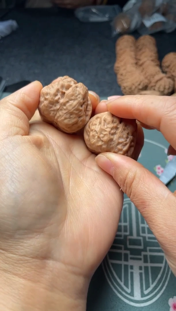 把件文玩核桃w7  蛤蟆头    36尺