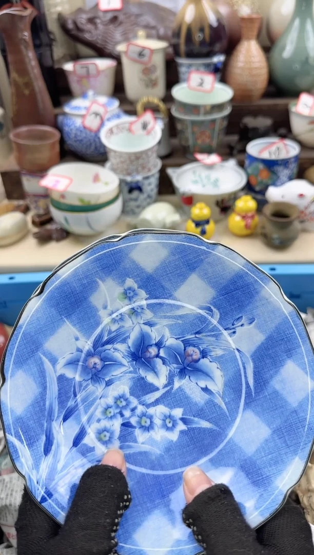 【闪购商品】瓷片0472中古陶瓷满18米包邮一单一付