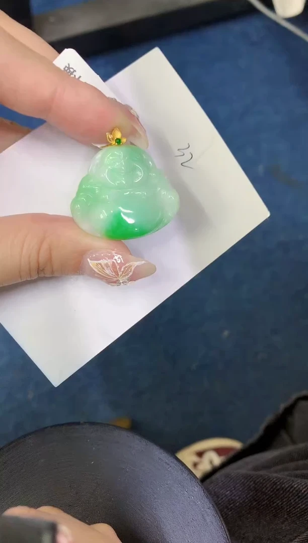 【闪购商品】翡翠颈饰18K金镶嵌000000000000