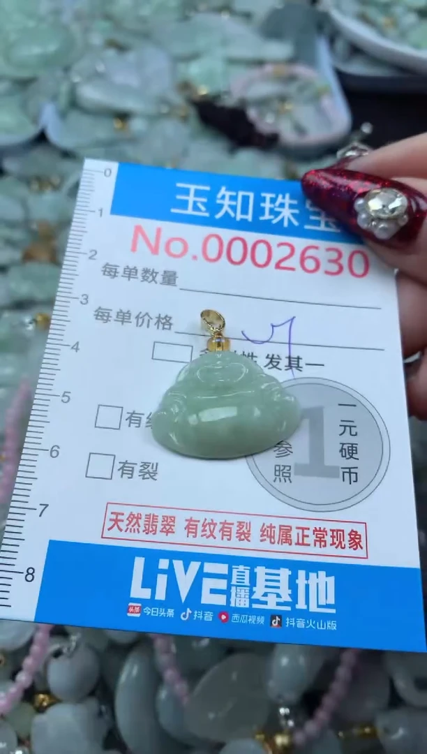吊坠(不含链)未镶嵌翡翠2630