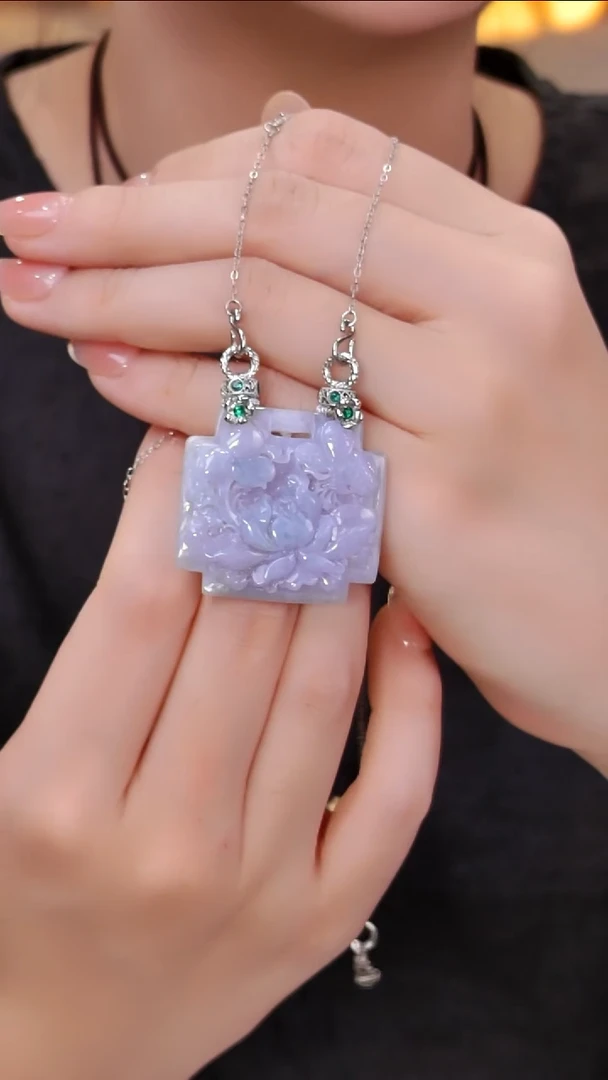 颈饰未镶嵌翡翠国风