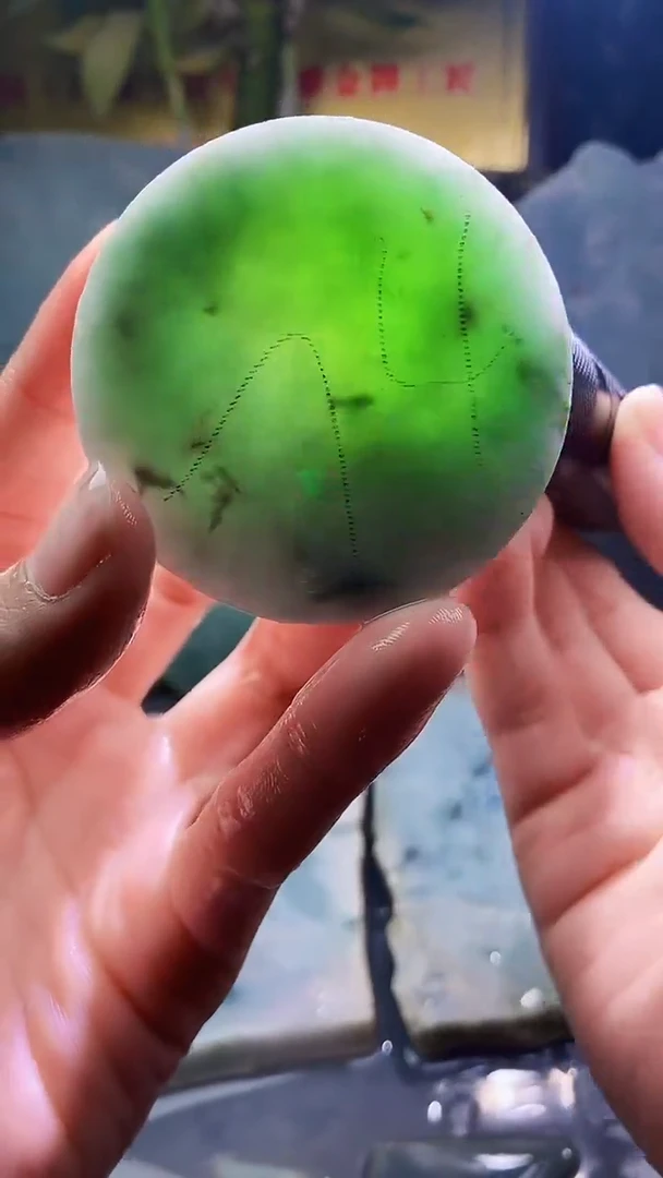 未镶嵌挂件翡翠小雨11