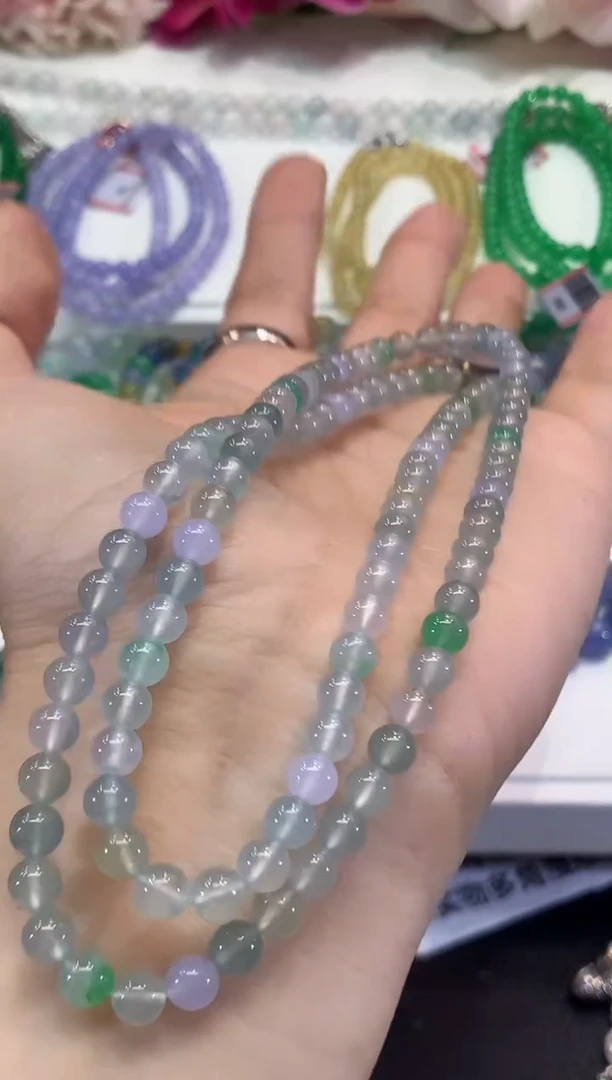 未镶嵌手串翡翠C366