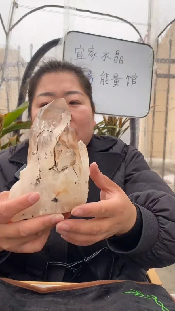 【闪购商品】水晶原石未镶嵌白水晶簇DD29